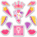 Search for happy womens day stickers Girl power