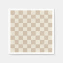 Search for checkerboard napkins Checks