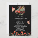 Search for poppy wedding invitations Black