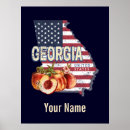 Search for georgia state map art Usa