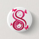Search for international womens day buttons Girl power