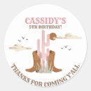Search for cowgirl birthday stickers Saddle up