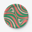 Search for pink christmas plates Green
