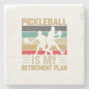 Search for funny retirement coasters Pickleball