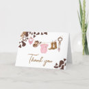 Search for rodeo thank you cards Baby shower
