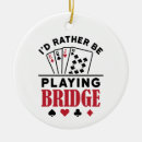 Search for playing card ornaments Bridge