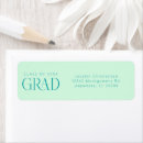 Search for mint return address labels Graduation
