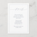 Search for wedding enclosure cards Dusty blue