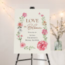 Search for bridal shower welcome signs Pink