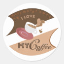 Search for java stickers latte