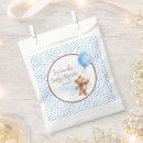 Search for teddy bear favor bags Blue