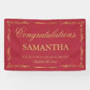 Search for red and gold banners Calligraphy