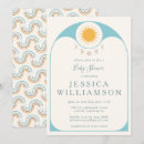 Search for celestial baby shower invitations Modern