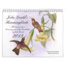 Search for hummingbird calendars Exotic