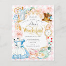 Search for tea birthday invitations Alice in wonderland