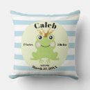 Search for birth announcement pillows Boys