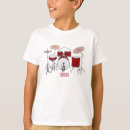 Search for drummer kids tshirts Drum set