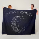 Search for i love you blankets Moon and back