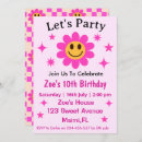 Search for happy face birthday invitations Groovy