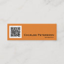 Search for black barcode business cards Consultant