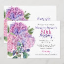 Search for hydrangea birthday invitations Floral