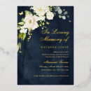 Search for memorial service invitations Floral
