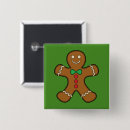 Search for gingerbread buttons Red