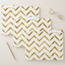 Search for gold foil folders Modern