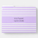 Search for lavender folders Minimalist