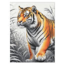 Search for tiger tablecloths Wildlife
