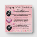 Search for birthday plaques 50th