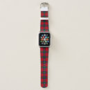 Search for plaid apple watch bands Red