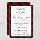 Search for hunting wedding invitations Plaid