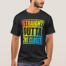 Search for straight and proud tshirts Rainbow
