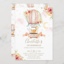Search for peach 1st birthday invitations Whimsical