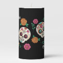 Search for dia de los muertos candles Colorful