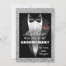 Search for groomsman bridesmaid cards Usher