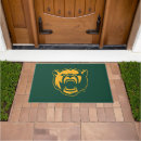 Search for sports doormats College mascot graphic