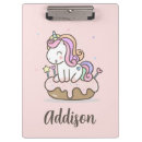 Search for girly girls clipboards Unicorn
