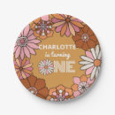 Search for hippie flower paper plates Boho