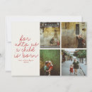 Search for religious christmas cards For unto us