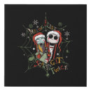 Search for nightmare before christmas canvas prints Halloweentown