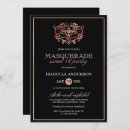 Search for masquerade invitations Elegant