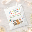 Search for dog favor bags Watercolor