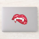 Search for red lips big kiss stickers Glitter