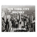 Search for new york calendars black and white