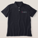Search for teacher polos Embroidered