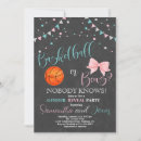 Search for basketball gender reveal invitations Boy or girl