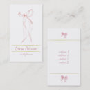 Search for bow business cards Boutique