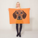 Search for dachshund fleece blankets Animal